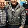 Asal Vision Cotton Jackets | Badland Hunters 2024 Ma Dong-seok Bomber Jacket Grey
