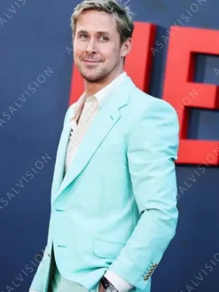 Asal Vision Blazers | Barbie 2023 Ryan Gosling Blazer Blue