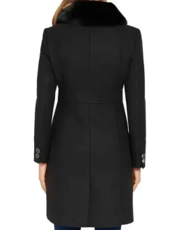 Asal Vision Women Coats | Batwoman Season 2 Nicole Kang Coat Black