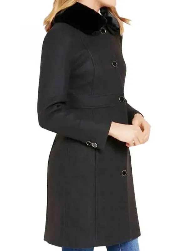 Asal Vision Women Coats | Batwoman Season 2 Nicole Kang Coat Black