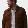 Asal Vision Cotton Jackets | Beau Arlen Big Sky Season 3 Jacket Brown