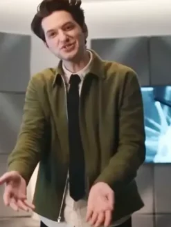 Asal Vision Cotton Jackets | Ben Schwartz The After Party Yasper Jacket Olive Green