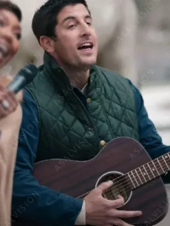 Asal Vision Vests | Best Christmas Ever 2023 Rob Sanders Quilted Vest Green