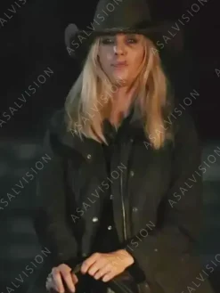 Asal Vision Cotton Jackets | Beth Dutton Yellowstone Season 5 Cotton Jacket Black