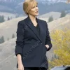 Asal Vision Blazers | Beth Dutton Yellowstone Season 3 Blue Blazer Navy Blue