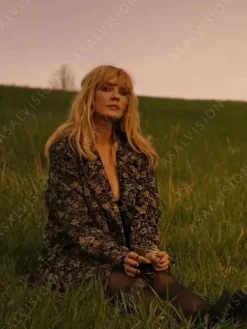 Asal Vision Women Coats | Beth Dutton Yellowstone Season 5 Floral Coat Floral Print