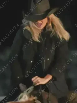Asal Vision Cotton Jackets | Beth Dutton Yellowstone Season 5 Cotton Jacket Black