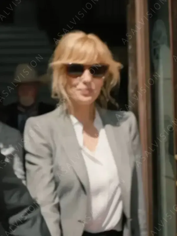 Asal Vision Blazers | Beth Dutton Yellowstone Season 5 Blazer Grey