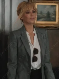 Asal Vision Blazers | Beth Dutton Yellowstone Season 5 Blazer Grey