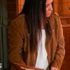 Asal Vision Brown Jackets | Leather Jackets | Better Things Pamela Adlon Jacket Brown