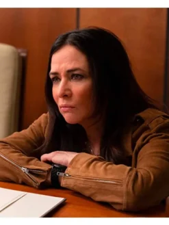 Asal Vision Brown Jackets | Leather Jackets | Better Things Pamela Adlon Jacket Brown