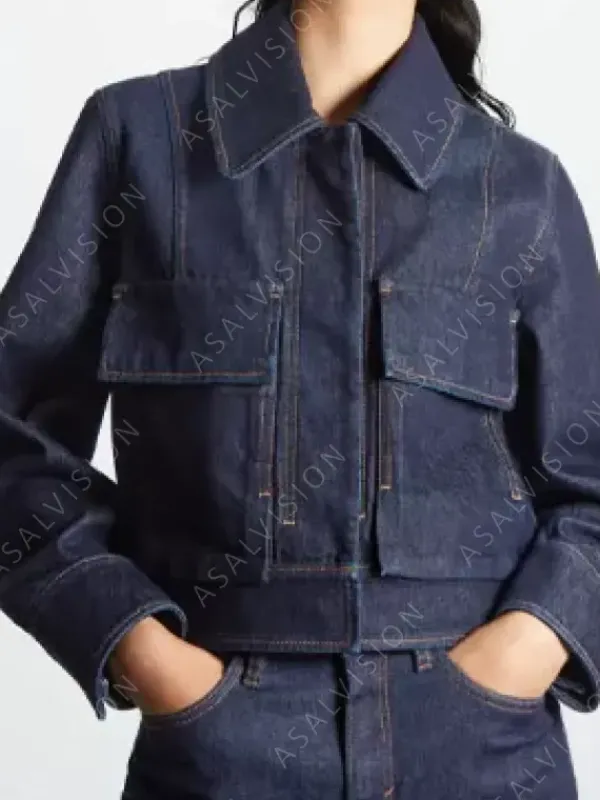 Asal Vision Denim Jackets | Bianca Barclay Wednesday Denim Jacket Black