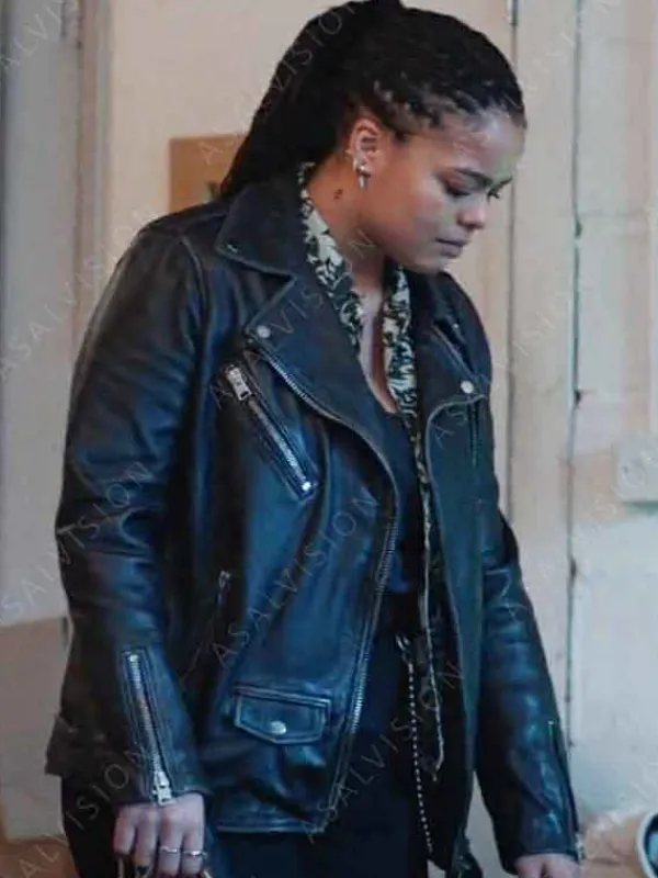 Asal Vision Leather Jackets | Big Mood Season 1 Eddie Leather Jacket Black