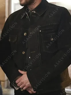 Asal Vision Cotton Jackets | Big Sky Season 3 Beau Arlen Cotton Jacket Black