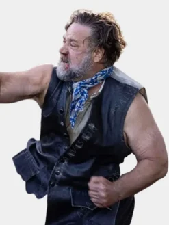 Asal Vision Vests | Bill Warr Prizefighter The Life of Jem Belcher Leather Vest Black