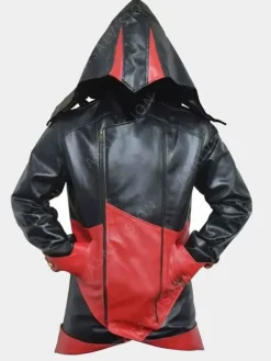 Asal Vision Black Jackets | Leather Jackets | Assassins Creed Jacket Black And Red