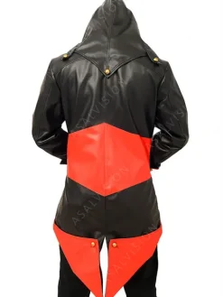 Asal Vision Black Jackets | Leather Jackets | Assassins Creed Jacket Black And Red