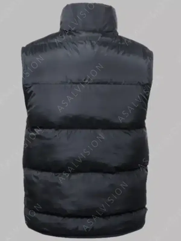 Asal Vision Vests | Collingwood Puffer Vest Black