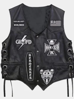 Asal Vision Vests | Label Society Vest Black
