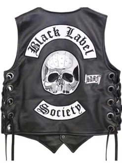Asal Vision Vests | Label Society Vest Black