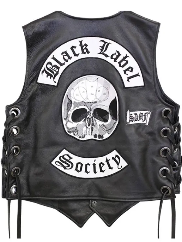 Asal Vision Vests | Label Society Vest Black