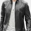Asal Vision Black Jackets | Leather Jackets | Leather Fashion Jacket Black