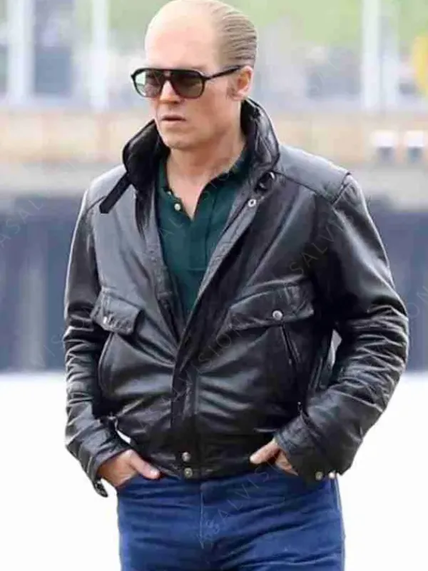 Asal Vision Cotton Jackets | Mass Whitey Bulger Leather Jacket Black