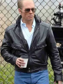 Asal Vision Cotton Jackets | Mass Whitey Bulger Leather Jacket Black