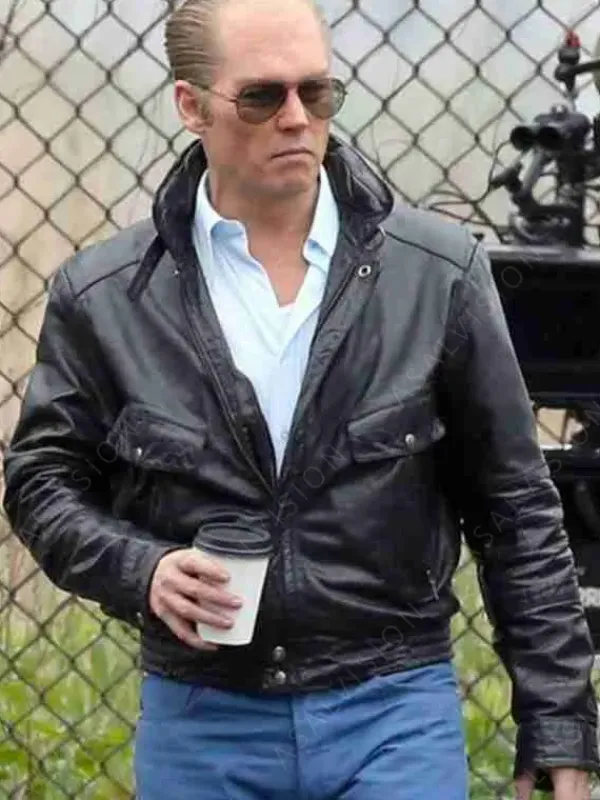 Asal Vision Cotton Jackets | Mass Whitey Bulger Leather Jacket Black
