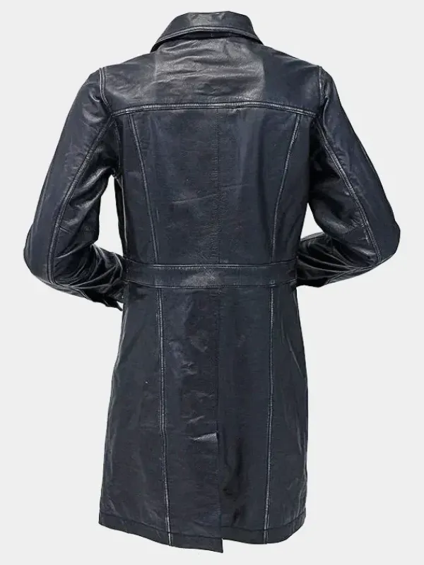 Asal Vision Leather Coats | Women Coats | Vintage Leather Coat For Women Black