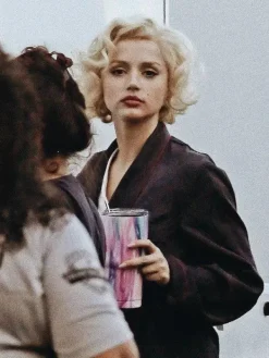 Asal Vision Women Coats | Blonde 2022 Marilyn Monroe Coat