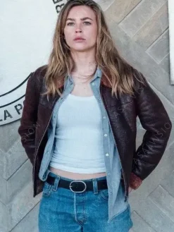 Asal Vision Leather Jackets | Blood Coast Alice Vidal Leather Jacket Maroon