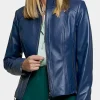 Asal Vision Biker Jackets | Leather Jackets | Biker Jacket Women Blue
