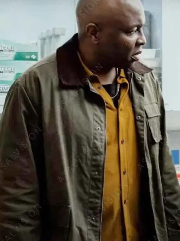Asal Vision Cotton Jackets | BMF Season 3 Detective Bryant Jacket Brown
