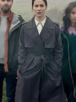 Asal Vision Women Coats | Bodkin Dove Trench Coat Black