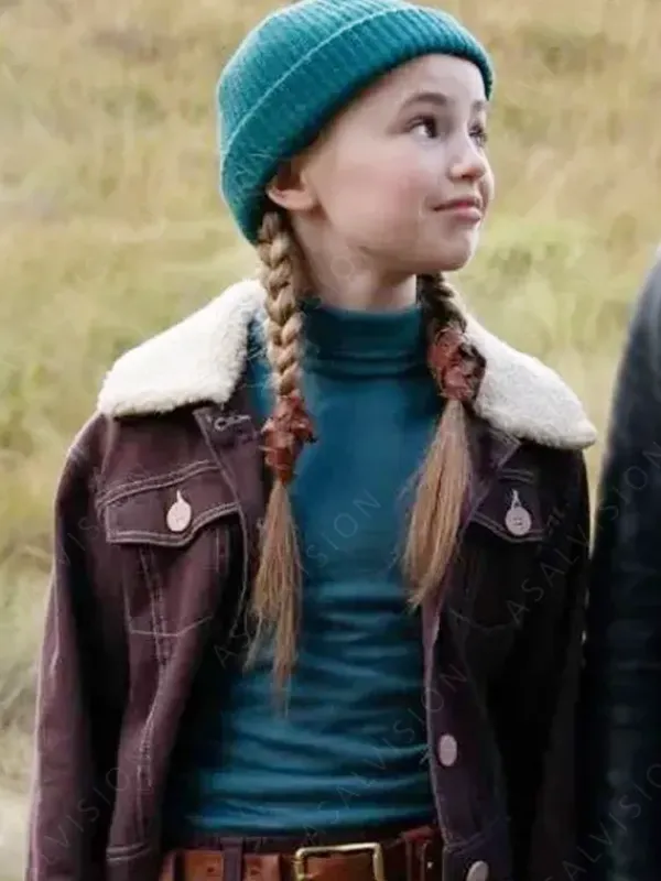 Asal Vision Cotton Jackets | Bookworm 2024 Mildred Shearling Collar Jacket Brown
