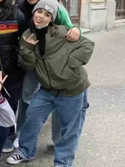 Asal Vision Cotton Jackets | Borderlands Ariana blatt Bomber Jacket Green