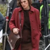 Asal Vision Women Coats | Boston Strangler Loretta McLaughlin Coat Red