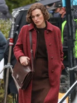 Asal Vision Women Coats | Boston Strangler Loretta McLaughlin Coat Red