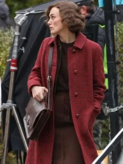 Asal Vision Women Coats | Boston Strangler Loretta McLaughlin Coat Red