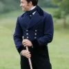 Asal Vision Men Coats | Bridgerton S02 Anthony Bridgerton Wool Tailcoat Blue