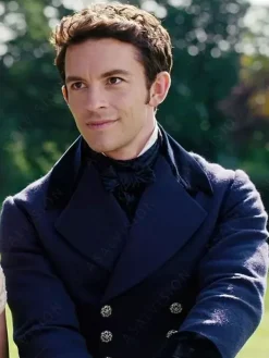 Asal Vision Men Coats | Bridgerton S02 Anthony Bridgerton Wool Tailcoat Blue