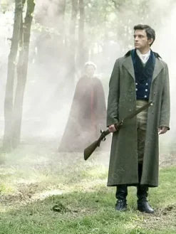 Asal Vision Men Coats | Bridgerton Season 2 Anthony Bridgerton Gray Coat Olive Grey
