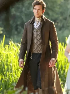 Asal Vision Men Coats | Bridgerton Season 3 Coat Brown