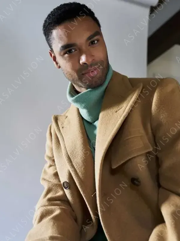 Asal Vision Men Coats | Bridgerton Season 2 Simon Basset Trench Coat Beige