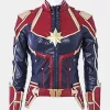 Asal Vision Leather Jackets | Brie Larson Captain Marvel Carol Danvers Leather Jacket Multi-Color