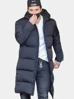 Asal Vision Men Coats | Brooklyn Beckham Puffer Coat Black