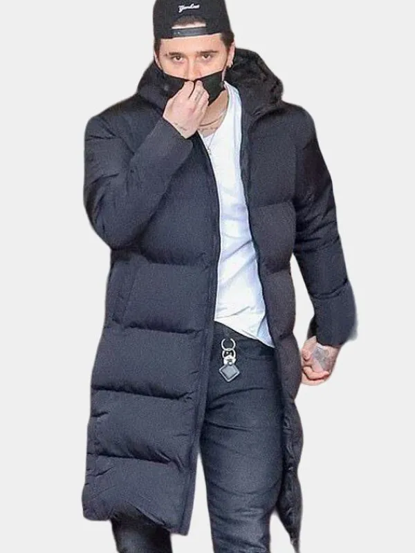 Asal Vision Men Coats | Brooklyn Beckham Puffer Coat Black