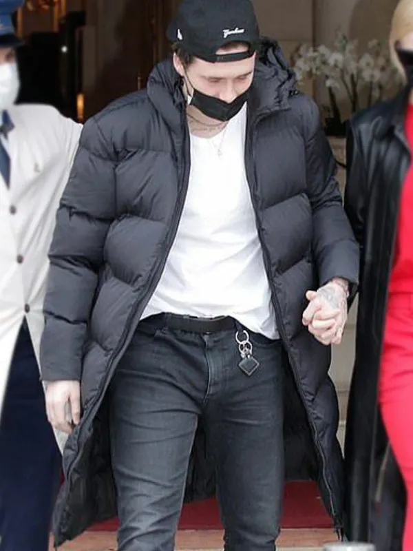 Asal Vision Men Coats | Brooklyn Beckham Puffer Coat Black