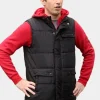 Asal Vision Vests | Brooklyn Nine-Nine Jake Peralta Puffer Vest Black